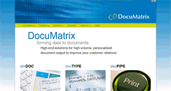 Desktop Screenshot of documatrix.com