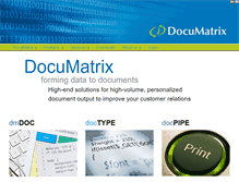 Tablet Screenshot of documatrix.com